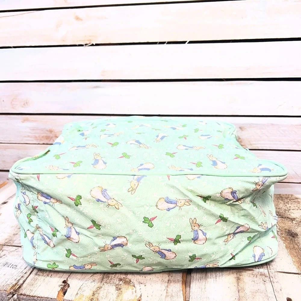 Peter Rabbit Mint Green Nylon Diaper‎ Messenger Bag Beatrix Potter Large